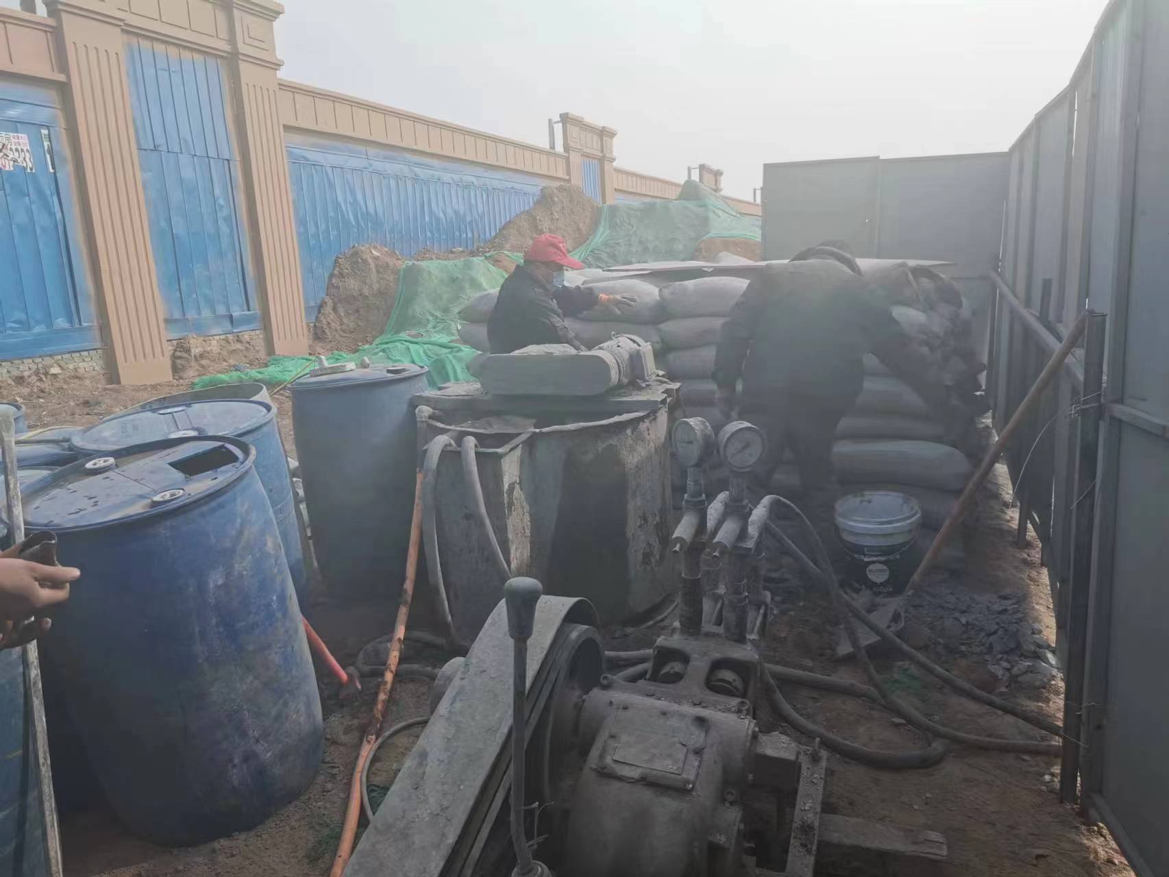 宁津房屋下沉注浆